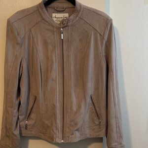 American Rag Light Brown Suede Jacket